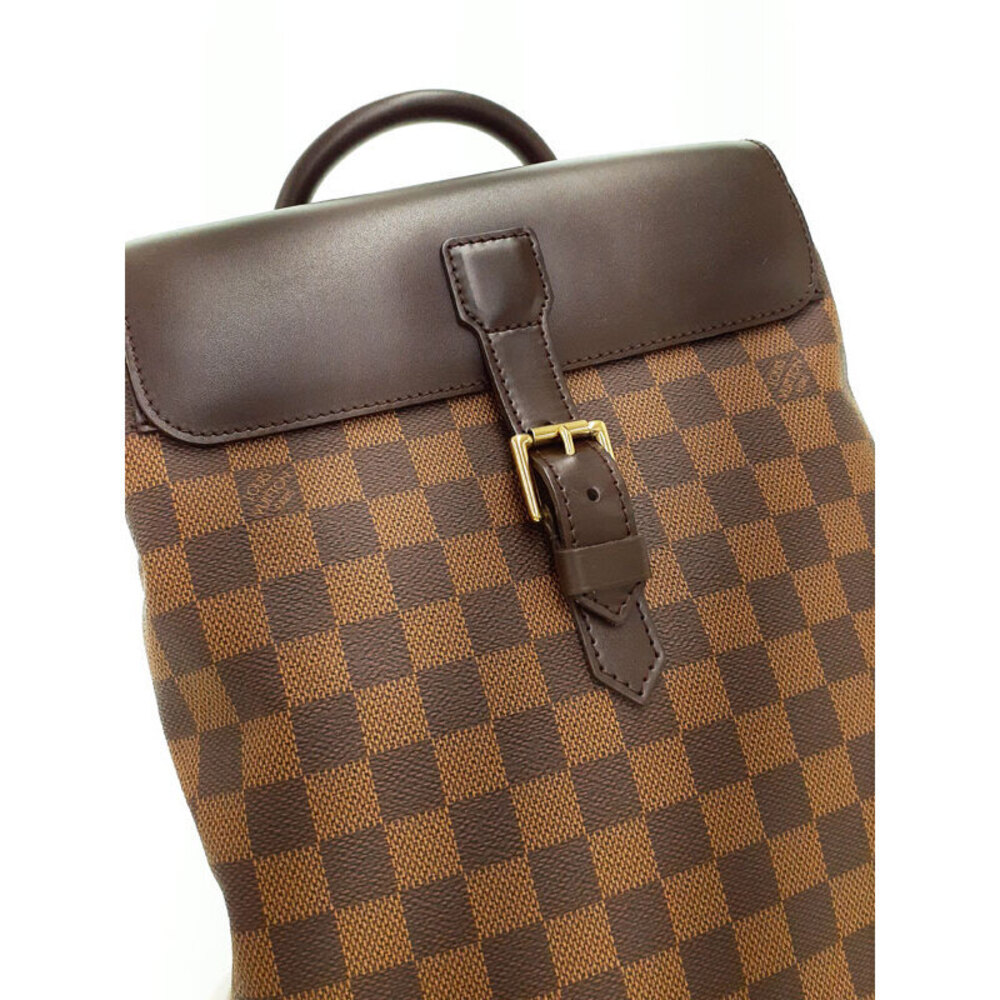 Louis Vuitton Soho Ebene Brown Damier Backpack - Picture 6 of 9